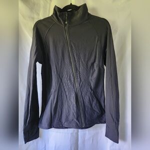 Crane & Lion- Women's size 8- Black Asymmetrical Zip Up Jacket- Jogger,Track,Run